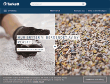 Tablet Screenshot of konsument.tarkett.se