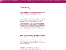 Tablet Screenshot of iqnatural.tarkett.fr