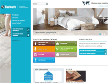 Tablet Screenshot of home.tarkett.com.au